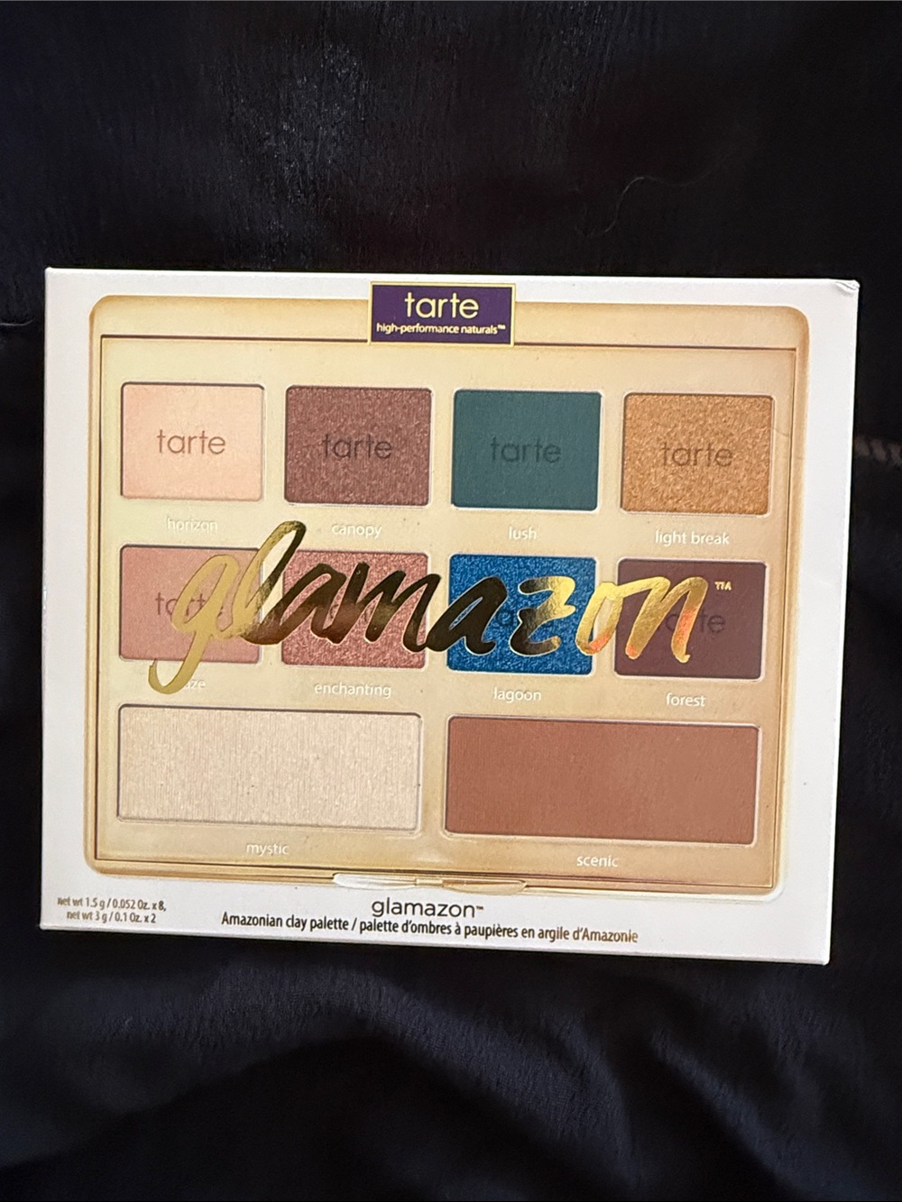 Tarte GLAMAZON Amazonian clay palette